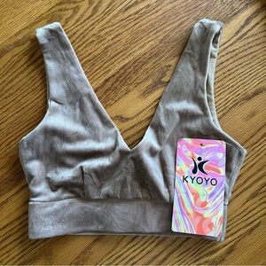 Kyoyo‎ Velvety Bralette Tan Size Small | New With Tags NWT